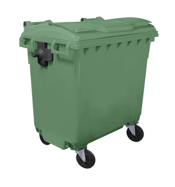 Контейнер для відходів PLASTIK GOGIC, 770л., EN 840-2, зелений